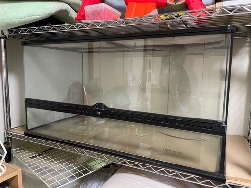 取引中。エキゾテラ　グラステラリウム　9045 爬虫類ケージ