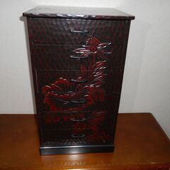 鎌倉彫　６段　引き出し　の画像