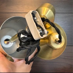 ペンダントライト　真鍮　2個セット　照明の画像
