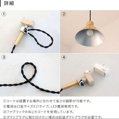ペンダントライト　真鍮　2個セット　照明の画像