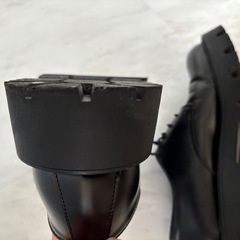 ZARA 厚底プレーントゥシューズ ほぼ新品の画像