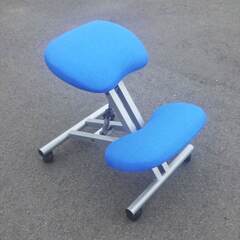 ■お値下げ中■ＵＳＥＤ■美品■姿勢強制・バランスチェア・ブルー・...