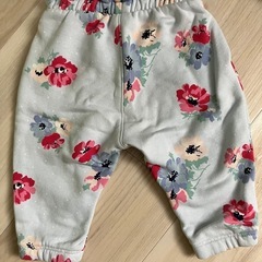 baby GAP クマ耳セットアップ 裏起毛の画像