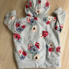 baby GAP クマ耳セットアップ 裏起毛の画像