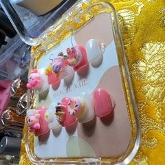 カービィネイルチップ完成品Sサイズの画像