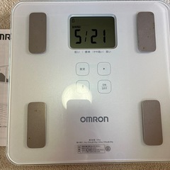 募集中止オムロン　体重計の画像
