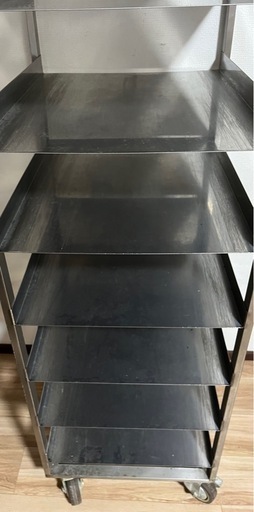 【中古】3セット パンラック 店舗 厨房機器 ラック シェルフ