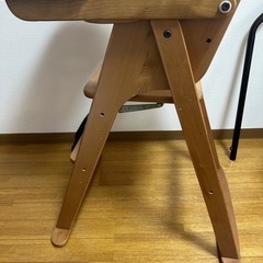 ベビー　ダイニング　チェア　ハイチェア　木製の画像