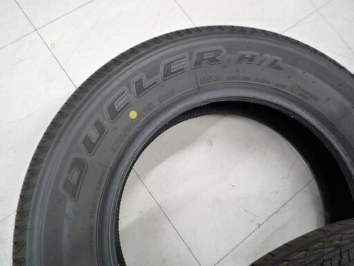 ① タイヤ 2本セット ブリヂストン デューラー H/L 175/80R16 2023年製 中古 BRIDGESTONE DUELER ジムニー 苫小牧西店