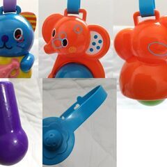 ベビージム ジョイントマット9枚 西松屋 メロディファンファンジム ニトリ コルクマットの画像