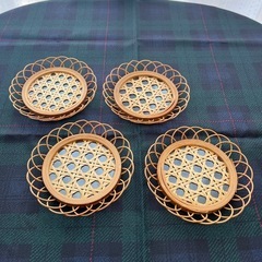 グラス　コースター　茶托　セットの画像