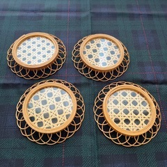 グラス　コースター　茶托　セットの画像