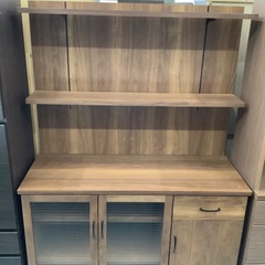 DOUBLEDAY　ガラス扉カップボード　