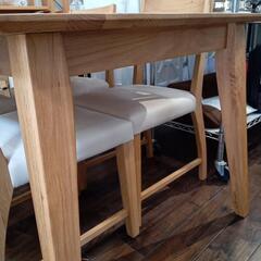 数量限定！4人用ダイニングテーブル 食卓 ソリッド　ハイエンド 　オーク 数量限定！4人用ダイニングテーブル 食卓 ソリッド ハイエンド オーク