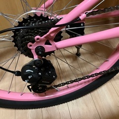 【お譲り先決定！】大幅値下げ🌟【整備済】自転車　マウンテンバイク　シマノ製７段ギア　24インチ　低身長向け　　　の画像
