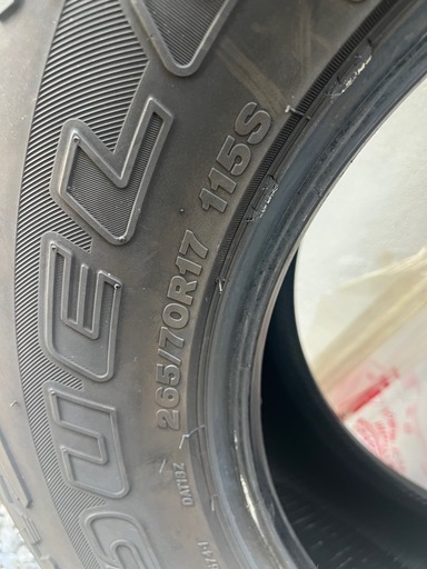 DUELER ブリヂストン　タイヤのみ4本