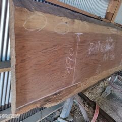 希少　天板　テーブル　カウンター　ブビンガ　①の画像