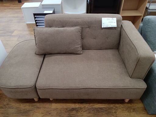 ☆ジモティ割あり☆ ソファー ブラウン H65×D75×W135 クリーニング済み