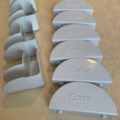 [美品]ベビーサークル　カラズcaraz 10枚/ドア付 の画像