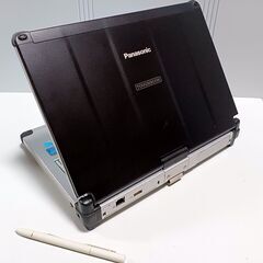 ✴️堅牢強固タフブック✴️ 回転リバーシブル ✴️タッチパネル✴️ 12GB 新品SSD1000GB Webカメラ搭載 タッチペン付属。✨地デジTV視聴可✨オフィス2021 (ライセンス永久保証)の画像