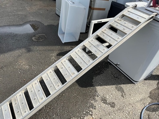 昭和ブリッジ販売 バイク搭載用 アルミブリッジ SBA 180 0.5t アルミラダー 中古品 ①