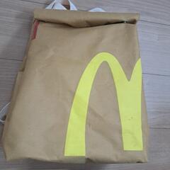 マクドナルド風☆紙袋☆リュック