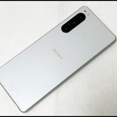 美品 Xperia 5 IV SOG09 エクリュホワイト (au 〇判定) エクスペリアの画像
