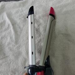 コイズミ　ヘアアイロン　ピンク色　BACK　STAGEの画像