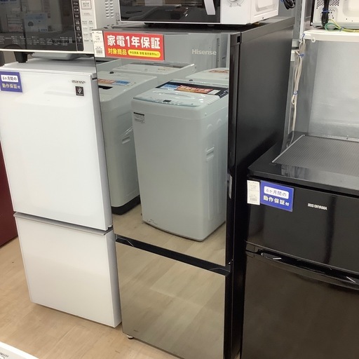【1年保証付き】ハイセンス鏡面仕上げ2ドア冷蔵庫のご紹介です【トレファク東大阪箕輪店】