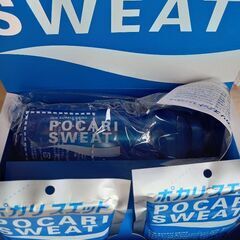 【未使用】　ポカリスエット　スクイズボトルと粉末２袋のセット　　...