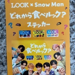 SnowManステッカー１枚