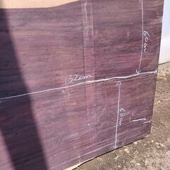 希少　天板　テーブル　カウンター　アフリカンパドック　パドウクの画像