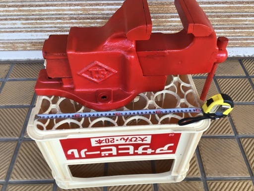 大型バイス　万力