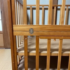 【交渉中】コンビミニ　ベビーベッドの画像