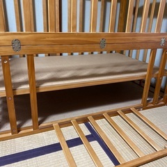 【交渉中】コンビミニ　ベビーベッドの画像