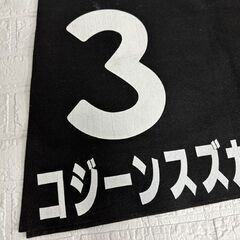 JRA 競走馬 ゼッケン コジーンスズカ 黒 競馬 ブラック 特別レース 現状品  札幌市白石区 白石店 の画像