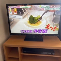パナソニック37インチテレビ+レコーダー　