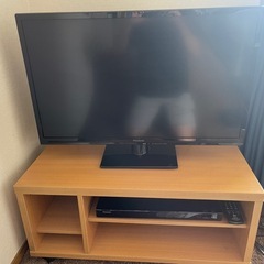 パナソニック37インチテレビ+レコーダー　の画像