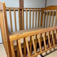 【交渉中】コンビミニ　ベビーベッドの画像