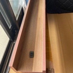 セミダブルローベッドの画像