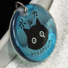☆キーホルダー　ポルカドットスティングレイ　黒猫ビビ　未使用品　の画像