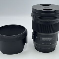 メ☆SIGMA シグマ 50mm F1.4 DG HSM Art  For Canon キヤノンEF用 Kenkoフィルター付き