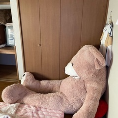 クマ巨大ぬいぐるみの画像