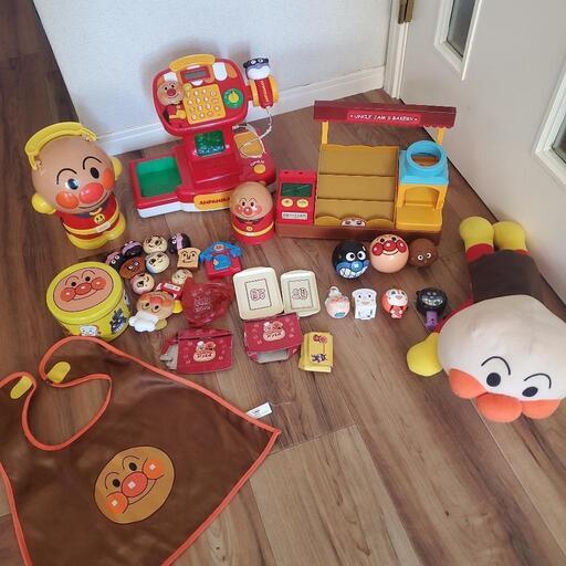 アンパンマン　まとめ売り　おもちゃ　レジスター　パン屋さん