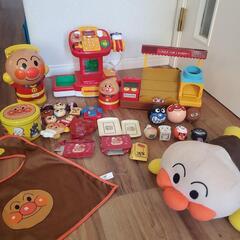 アンパンマン　まとめ売り　おもちゃ　レジスター　パン屋さんの画像