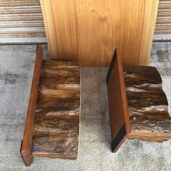 欅　一枚板　無垢材　テーブル天板　磨き塗装仕上げ品　特価の画像