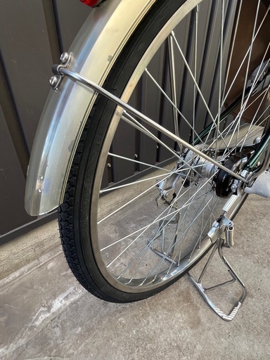 子供乗せ自転車?BRIDGESTONE◆ブリヂストン アンジェリーノ?清掃整備済?前後新品タイヤ?非電動