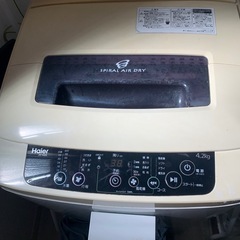 ハイアール洗濯機*引き取りのみ