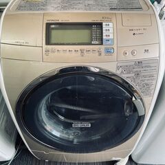 北九州市配送無料日立 HITACHI ななめ型ドラム式洗濯乾燥機(10kg) ビッグドラム BD-V9500