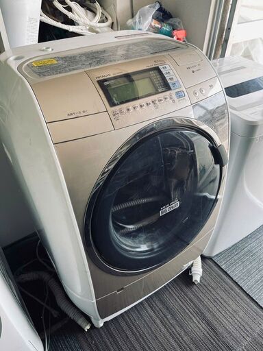 北九州市配送無料日立 HITACHI ななめ型ドラム式洗濯乾燥機(10kg) ビッグドラム BD-V9500